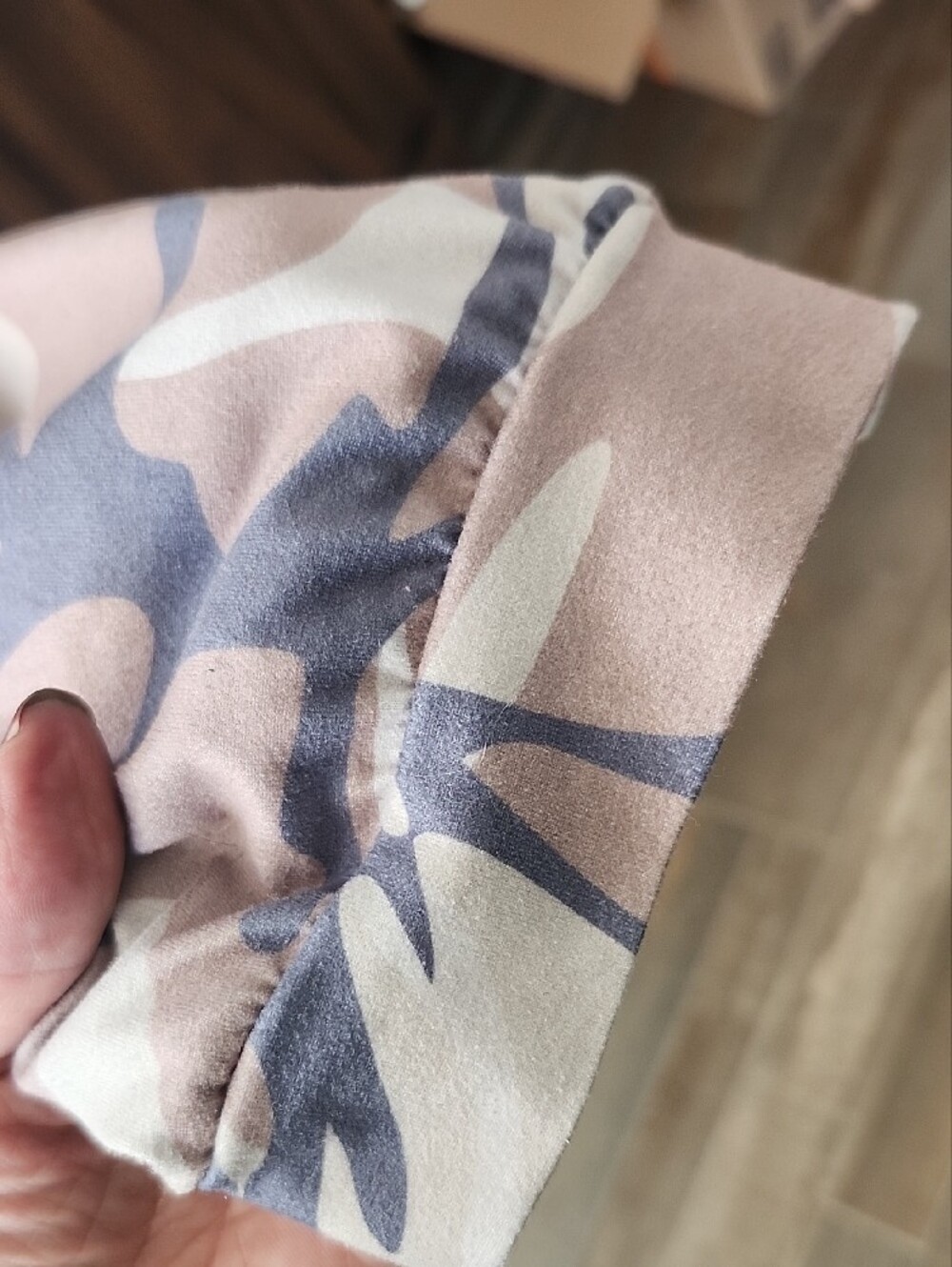 Sleeveless Camo Print Maxi Dress - Neutral Tones - Picture 7 of 7